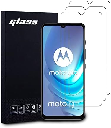 Motorola Moto G50 kaljeno staklo štitnici za ekran, Dougalss 9h tvrdoća kaljeno staklo Film za Motorola Moto G50 / Motorola Moto G30 anti-Scratch anti-otisak prsta Štitnici ekrana bez mjehurića 99.99% HD Clear…