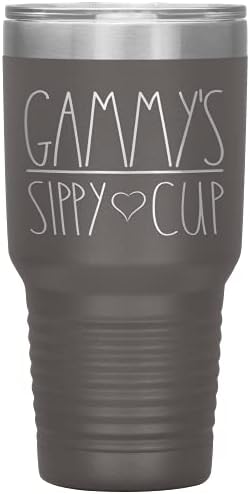 OwingsDesignsPerfect Gammy's Sippy Cup Tumbler - Gammy Tumbler - Gammy to Be Cup-vakum Tumbler pokloni za bakicu-rođendanski poklon