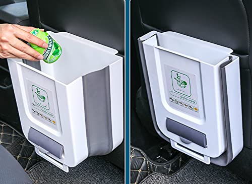 Kuhinjska kanta za smeće sklopiva viseća kanta za smeće sa utorom za odlaganje kesa za smeće velikog kapaciteta kuhinjske kante za ormarić za Kupaonsku spavaću sobu RV Travel
