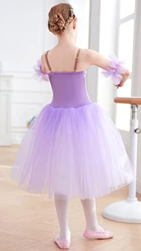 Oridoor djevojke za preskok plesnog plesa kostimi baletske haljine haljina haljina haljina haljina božićna fantazija kostim