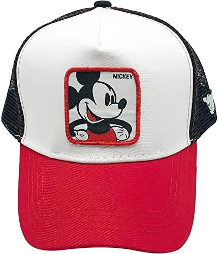 Ywotf crtani bejzbol kapa muškarca žena hip hop tata mreža za bejzbol kapu za kapu za kapu za vanjski sportski šešir crni