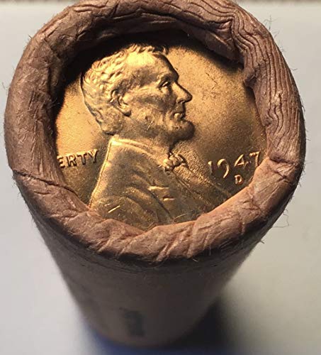1947 D Lincoln pšenični cent Penny Prodavač gotovo izbora sjajan neobičan