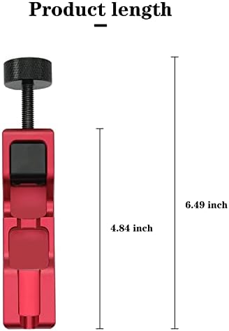 Rasnone Universal Spark PAP komplet alata Kompatibilan je s većinom 10 mm 12mm 14mm 16mm svjećica, svjetska utikača Gapper Kit Crvena