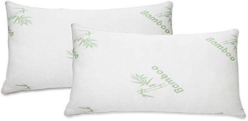 Imounkek Bamboo Rayon prozračan jastuk za pjenu sa jastukom za pranje, premium jastuci za spavanje - leđa / želudac / bočni prostor