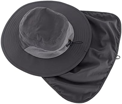 Početna Preferiranje UPF50 + Muški šešir Širok rub ribolovni šešir sa poklopcem za vrat