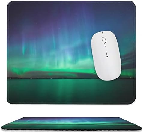 Prekrasna sjeverna lampica jastučić za miša sa šivenom rubom prostirkom sa neklizajućim gumenim bazom za računare Kancelarija za laptop