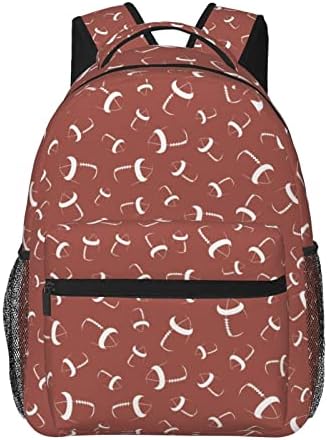 Afhyzy Brown Travel Hanppack ruksak za žene Booker Lagan ruksak za djevojčice Podesivi kolekcionarski ruksak odgovara 15,6 inčnim