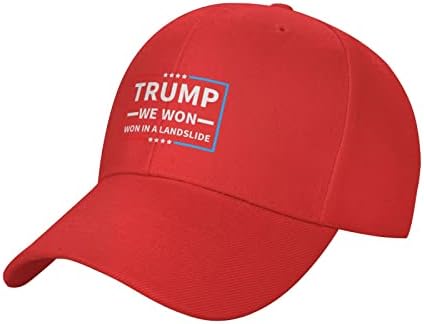 IMeegien Trump osvojili smo pobijedili u klizištu za bejzbol kapu za muškarce Žene solidne boje patke kapu sa šeširom