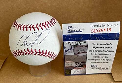 Desmond Lindsay New York Mets Rookie Godina potpisana Auto M.L. Baseball JSA SD26419