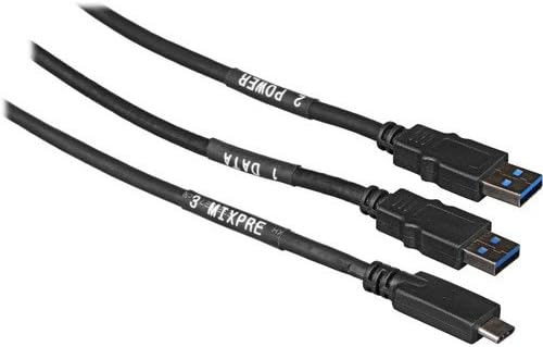Zvučni uređaji MX-Usby USB-C do dual USB-A-kabelski dodatak za MIXPRE-3 & MIXPRE-6