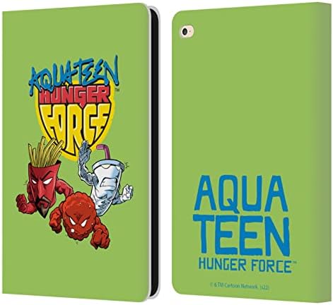 Dizajni za glavu zvanično licencirane aqua teen glad sile grupe grafike kožne knjige novčanik poklopac poklopca kompatibilan sa Apple iPad Air 2