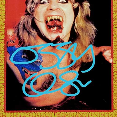 RARE-T Ozzy Osbourne govori o Devil Limited Signature Edition Studio licencirani okvir za fotografije