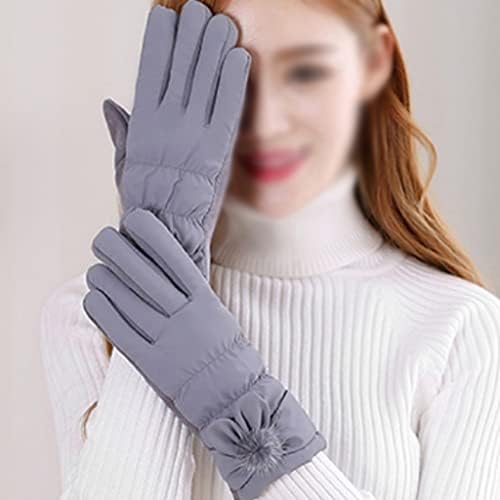 N / A ženske zimske tople rukavice žene Plus baršunaste rukavice sa toplim neprekidnim prstima sa ekranom osetljivim na dodir topla