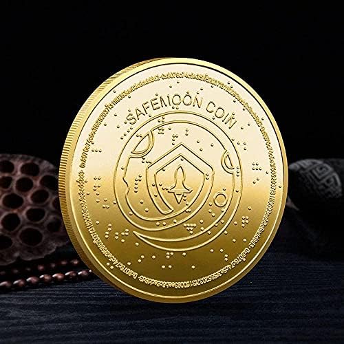 Kovanica pozlaćena srebrna digitalna virtualna kovanica Lucky Coin CryptoCurrency 2021 Limited Edition kovanica sa zaštitnim poklopcem