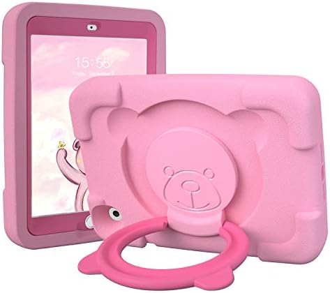 PZOZ Kids Case kompatibilan za Apple iPad Mini 4 5 7,9 inča, Eva Shootf Otporna za okretanje ručke sklopive štand Teške zaštitne slatke