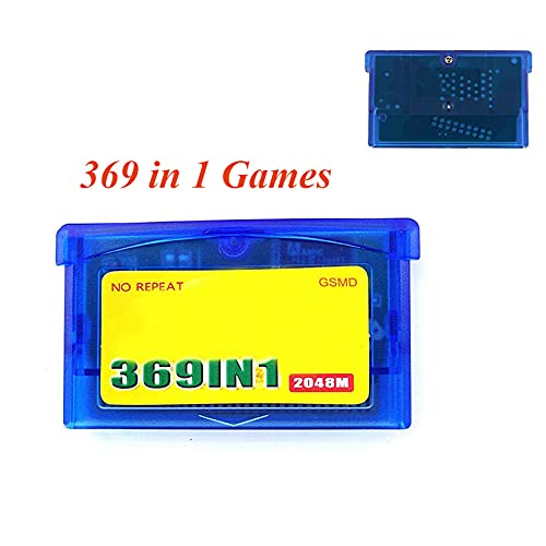 369 u 1 Kartridž kartici, Super Combo Classic gameboy kolekcija, 32-bitna Retro Video igra, 【engleska verzija】, za GBA/ GBM/ GBA SP/