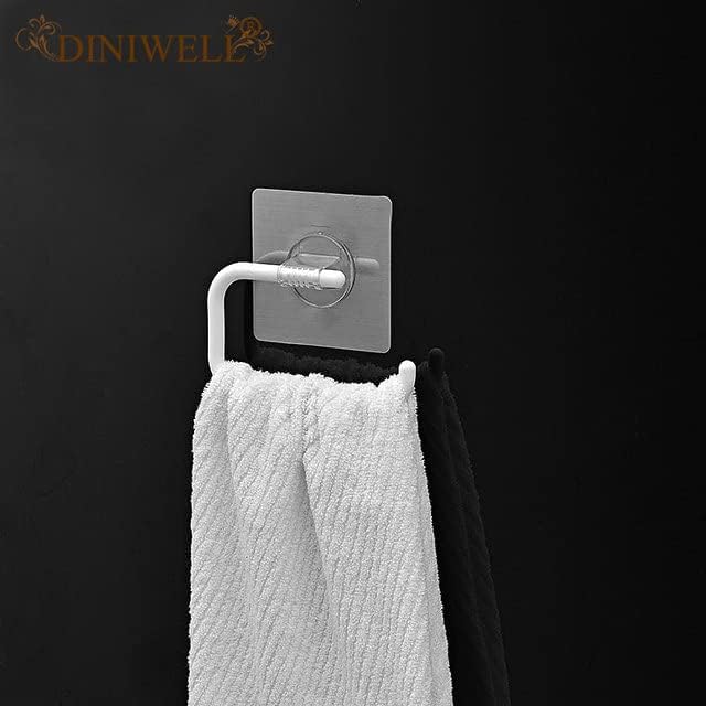 Diniwell police za odlaganje kućnih potrepština izdržljivi stalak za papir u roli za kupatilo držač ručnika toaletne potrepštine za