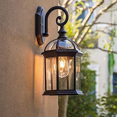 FEER VINTAGE Zidna svjetiljka E27 sijalica Sconce Light učvršćivanja Crna bronzana LED zidna svjetla na otvorenom Torch House Domaći