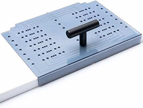 Ravinte ormar ručka predložak alat ladica dugme Pull Drill montiranje predložak za kabinet hardver bušilica predložak vodič 1 Paket