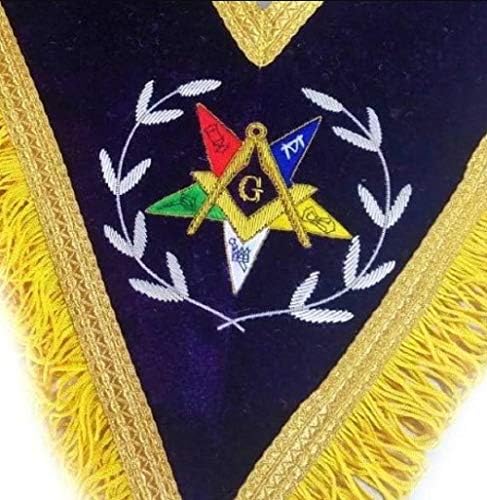 Regalia Lodge Worthy Patron Order of the Eastern Star oes Collar