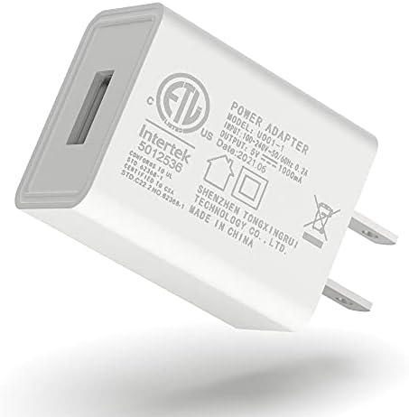 elesories USB zidni Punjač, 5V 1A Adapter za struju univerzalni putni Punjač, primjenjuje se na elesories S2 / S3 / S5 / S6 / S7 zvučnu