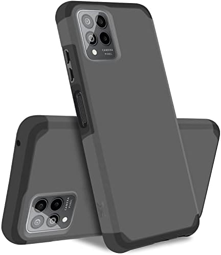 HRWireless Kompatibilan za CASE REVVL 6 PRO 5G telefon, teška duž serija sa premium minimalističkim dizajnom za apsorpciju udara siva