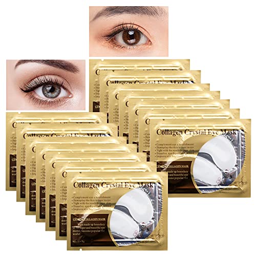 Jakuva 30 pari gel kolagen maske pod zakrpe za oči za punjeve oči, smanjujući tamne krugove i hidratantnu i protiv starenja, njegu