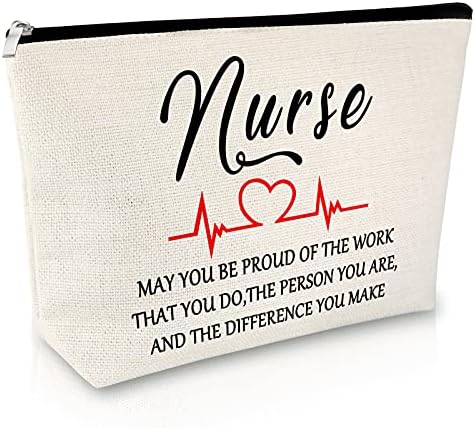 Zahvalnost medicinske sestre poklon za žene torba za šminkanje medicinska sestra praktičar pokloni Hvala vam poklon za medicinsku