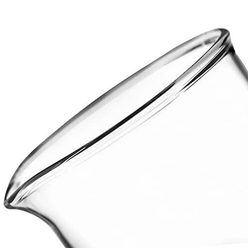 Čaša, 5ml-niska forma sa Negraduiranim-Borosilikatom 3.3 staklo-Eisco Labs