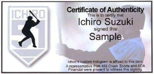 Ichiro Suzuki AUTOGREMENT Zvanični MLB bejzbol Seattle Mariners je Holo SKU 210437 - autogramirani bejzbol