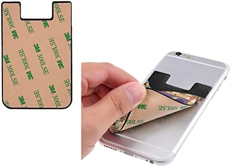 Gagaduck Fox ljepljivi džep telefona za mobitel za mobilne telefone na kartici s baletom za karton Kompatibilan je s većinom pametnih