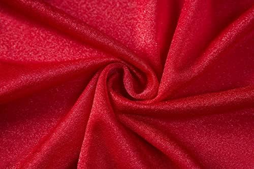 Hamsry 20ft crvene zavjese za vjenčanje luk drapiranje tkanina ceremonija ukrasi za pozadinu za ceremoniju vjenčanja stropni dekor