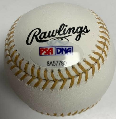 Davey Lopes potpisao MLB Bejzbol Dodgers PSA 8A57790 Gold Glove Bsball-MLB rukavice sa autogramom