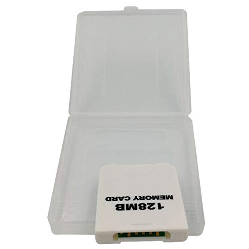 Alesuc 128MB memorijska kartica za igru kompatibilna za gamecube memorijsku karticu Boja Bijela sa kućištem za pohranu