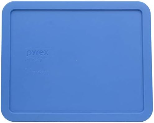 Pyrex 7212 - PC Marine Blue Plastic Rectangle Replacement poklopac za skladištenje, proizveden u SAD-u-2 Pakovanje