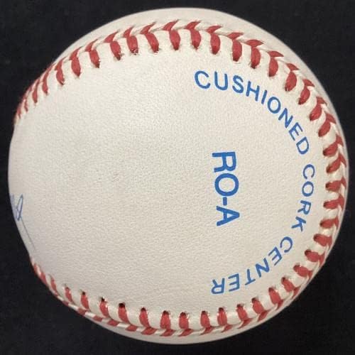 Ted Williams potpisan bejzbol bob smeđi Boston Redsox Autograph Hof The Kid JSA 1 - autogramirani bejzbol
