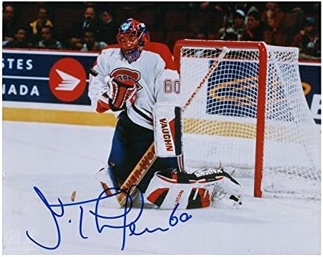 Jose Theodore potpisan Montreal Canadiens 8 x 10 fotografija - 70626 - autogramirane NHL fotografije
