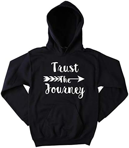 Sunray Odjeća vjerujte u putovanje dukserom motivacijskom inspirativnom pozitivnom hoodie