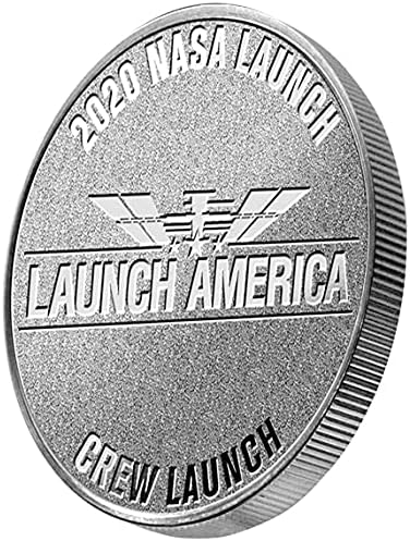 Launch America Crew Pokreni srebrni novčić