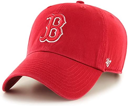 Boston Red Sox Crveni Tonalni Podesivi Šešir Za Čišćenje, Odrasla Osoba Jedna Veličina Odgovara Svima