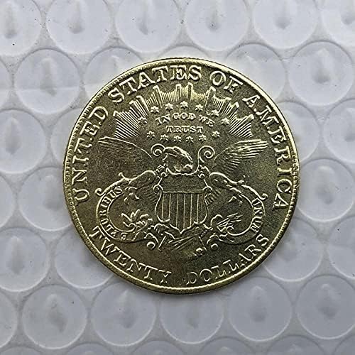 Replika iz 1877. vrlo je dobri američki necrtelirani morgan dolari - istražite povijesnu savršenu kvalitetu američkih kovanica34mm