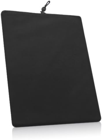 Boxwave futrola za AllDocube M5 S - baršunasta torbica, meka velur tkanine rukav sa crtežom za AllDocube M5 S - JET CRNI