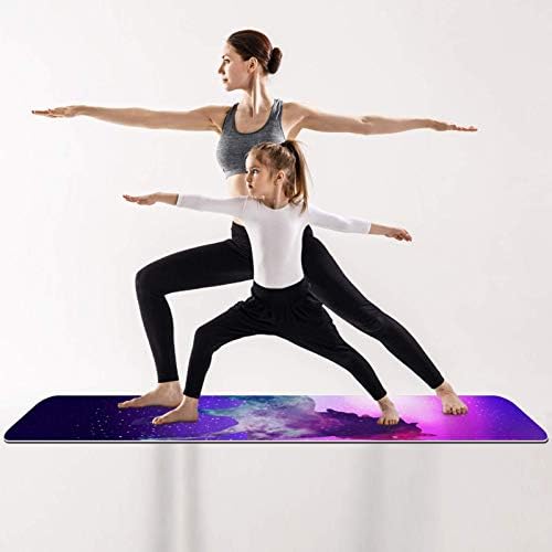 Siebzeh Unicorn Starry Sky Fancy Premium Thick Yoga Mat Eco Friendly Rubber Health & amp; fitnes non Slip Mat za sve vrste vježbe