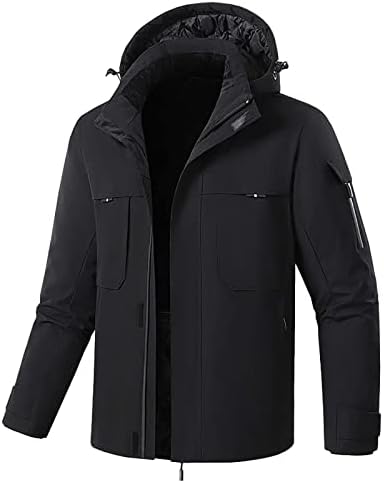 Grijane jakne za muškarce Žene 9 Zone Grijanje Lagani pamučni kaput s kapuljačom USB punjivi kaputi za grijanje