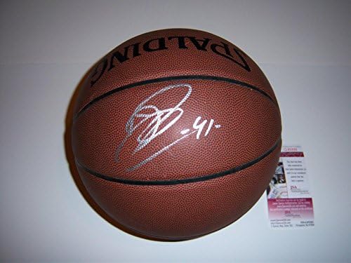Dirk Nowitzki Dallas MAVS NBA Champs, MVP JSA / COA potpisao košarku - autogramirane košarke