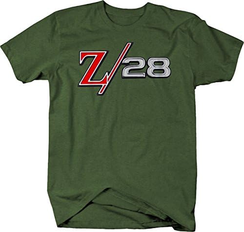 Odvažni otisci mišića automobila Camaro Z / 28 z28 Racing performanse mišićna grafička majica za muškarce