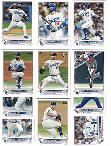 Los Angeles Dodgers / 2023 TOPPS Dodgers Bejbol Team set sa karticama. Plus 2022 TOPPS Dodgers Baseball Team set sa karticama. ***