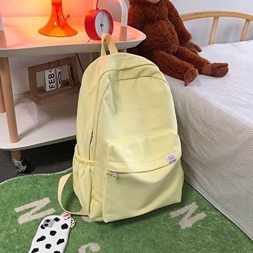 Eagerrich estetski ruksak slatka Kawaii ruksak školski pribor torba za Laptop za tinejdžere djevojke žene studenti jednobojna