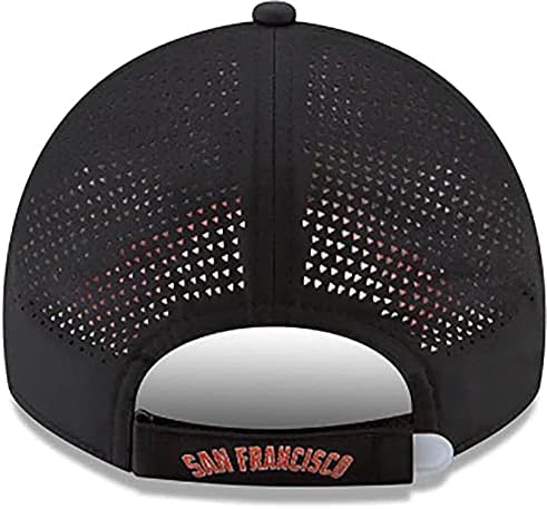 New Era San Francisco Giants Perforirani pivot 9Twenty Crni podesivi šešir