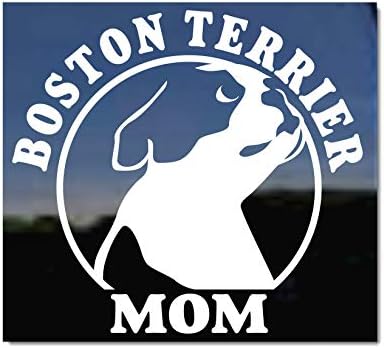 Boston terijer mama ~ boston terijer vinilni prozor Auto naljepnica naljepnica